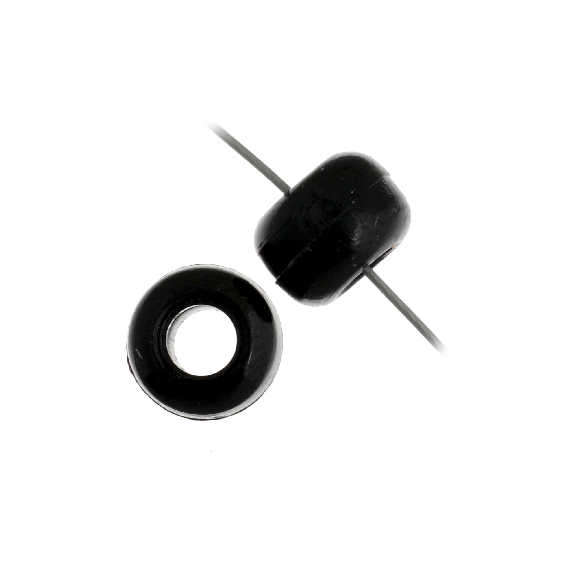 John Bead 9mm Opaque Plastic Pony Beads, 1,000ct